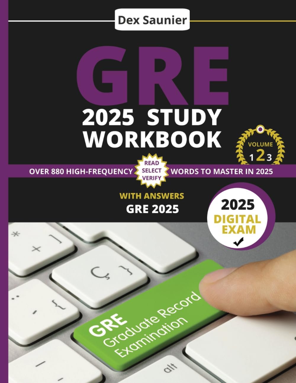 Book cover of GRE Study Workbook Vol. 2