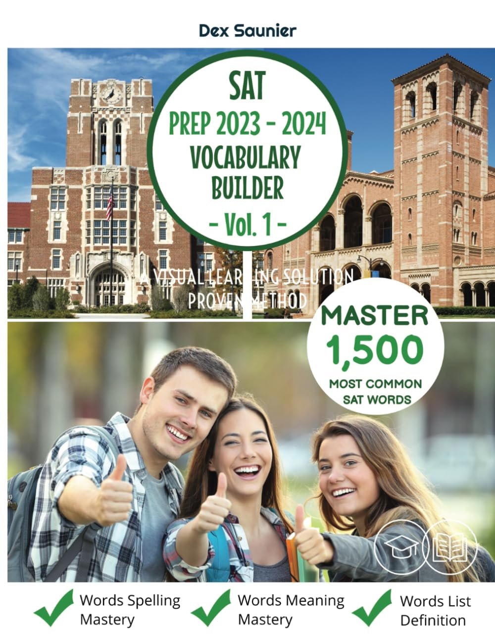 Book cover of SAT Prep 2023–2024
